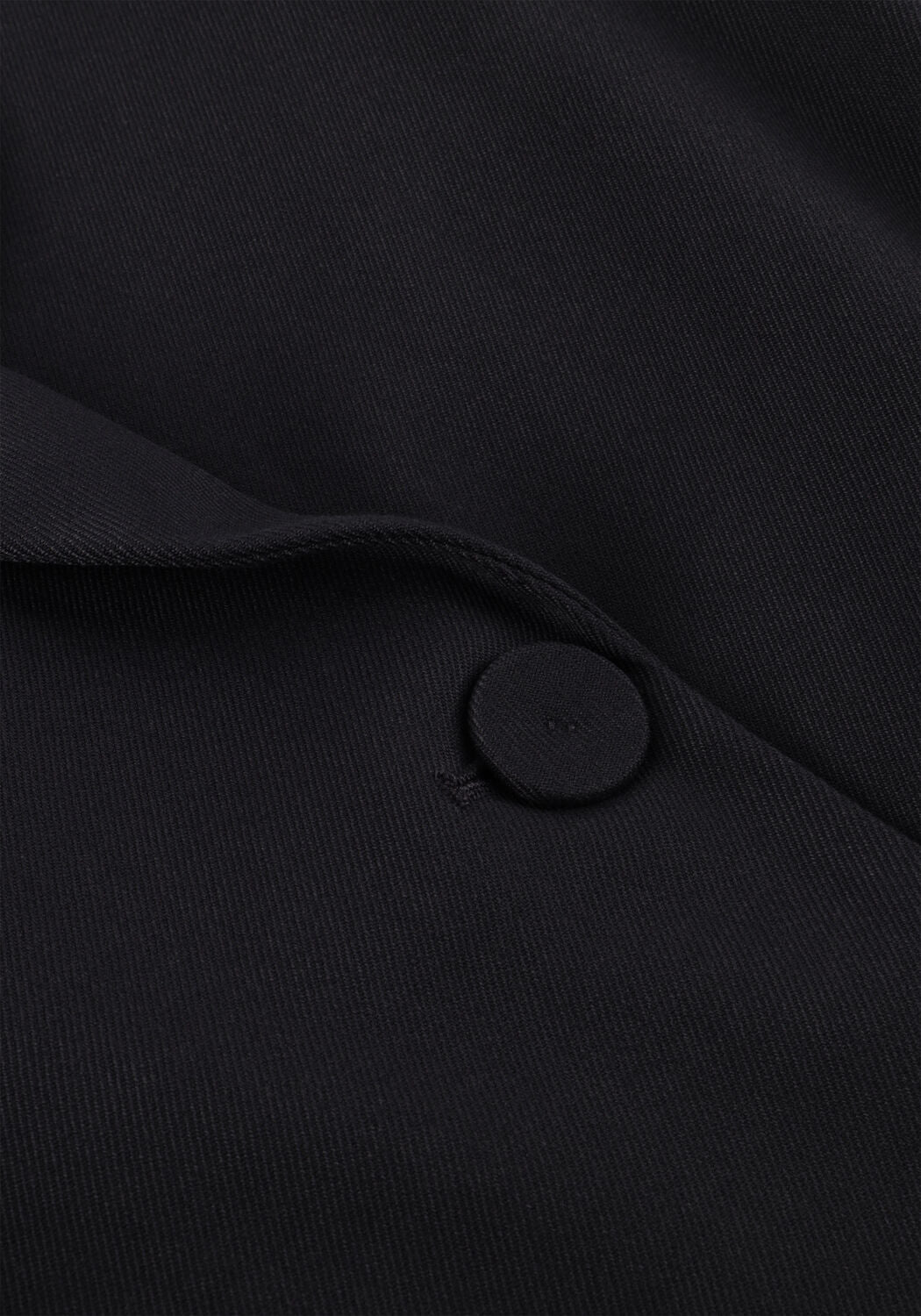 Pink Baby Cammy belted blazer mini dress in black, featuring structured collar and long sleeves for a stylish, fitted look.