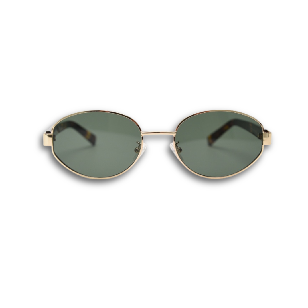 Pink Baby Hollis Dawn polarized sunglasses with sleek frames and tinted lenses, stylish eye protection for sunny days.