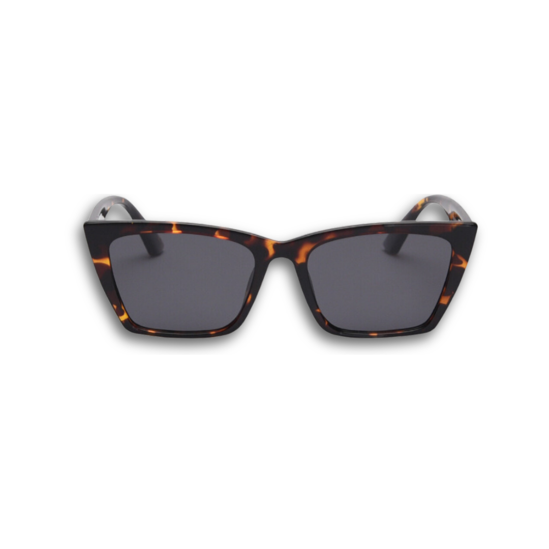 Pink Baby The Levi sunglasses with sleek black frames and tinted lenses, stylish eyewear for sun protection.