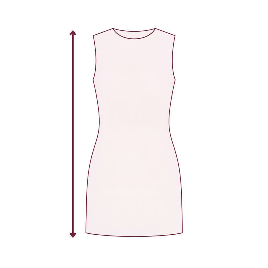How to measure dress length