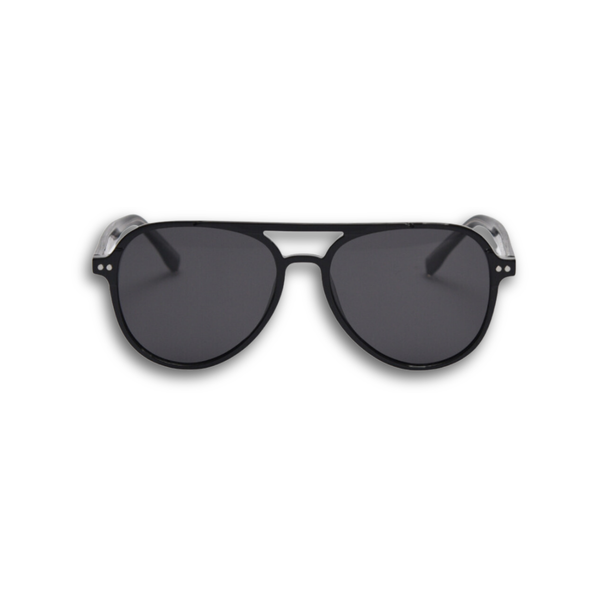 Pink Baby The Liam sunglasses with round tinted lenses and slim metal frames, stylish and protective eyewear for sunny days.