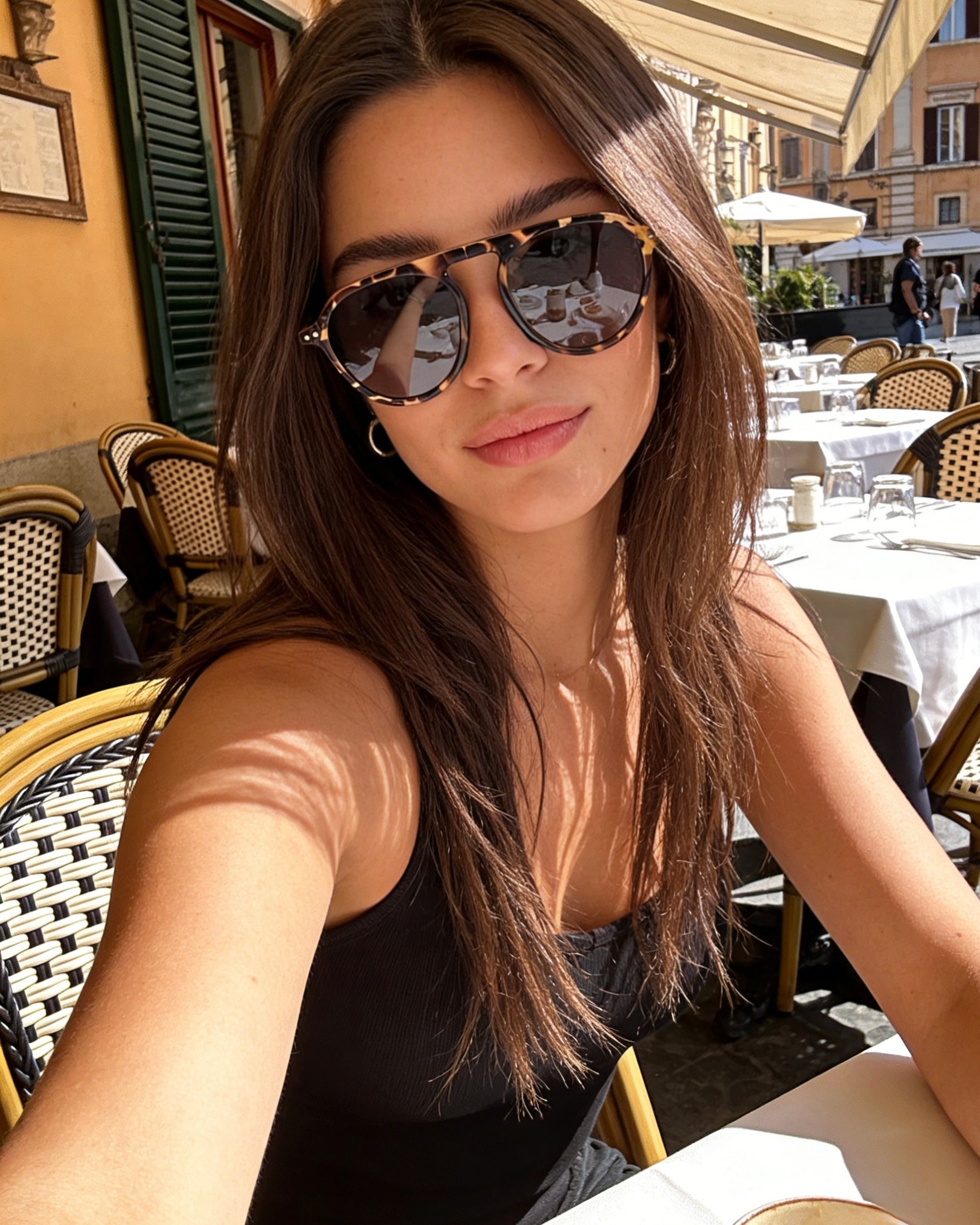 Pink Baby The Sage sunglasses with rounded frames and tinted lenses, stylish accessories for sun protection and fashion.