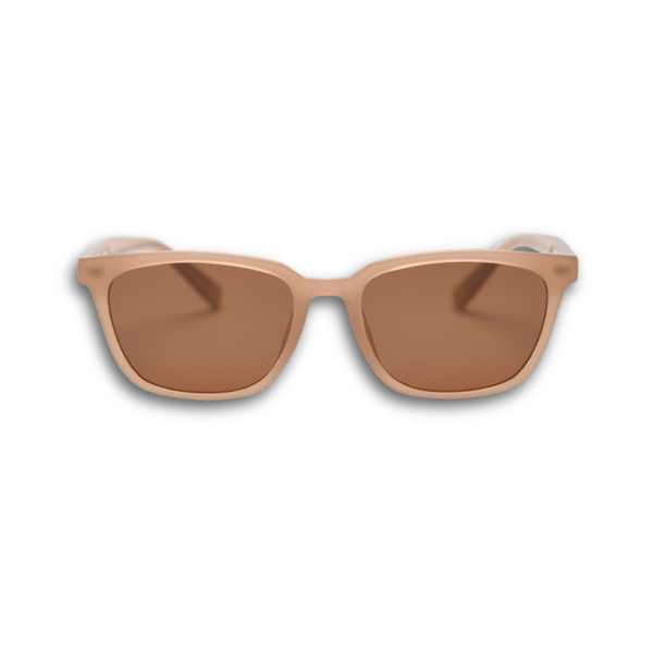 Pink Baby The Colton beige sunglasses with round frames and tinted lenses, stylish accessory for sun protection.