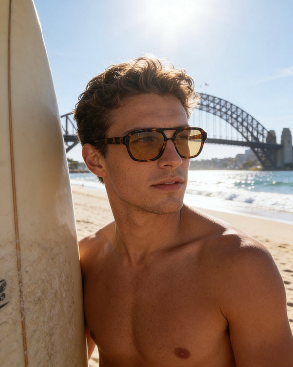 Pink Baby The Kael sunglasses with round tinted lenses and pink frames, stylish eyewear for sun protection and fashion.