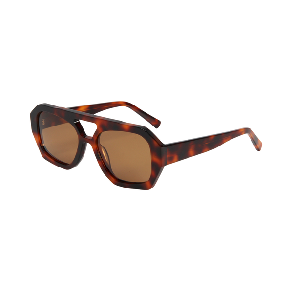 Pink Baby The Orin sunglasses with rounded frames and dark lenses, stylish eyewear for a fashionable look.