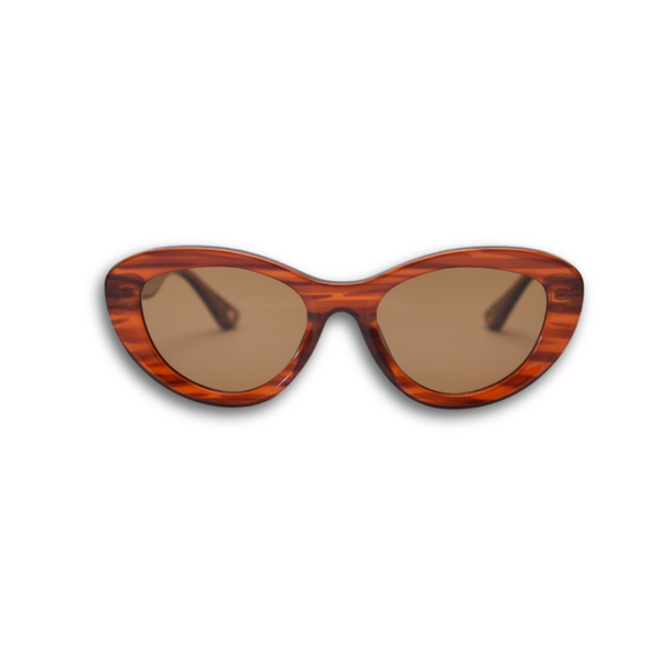 Pink Baby The Freesia red polarized sunglasses with stylish frames and tinted lenses for eye protection and fashion.