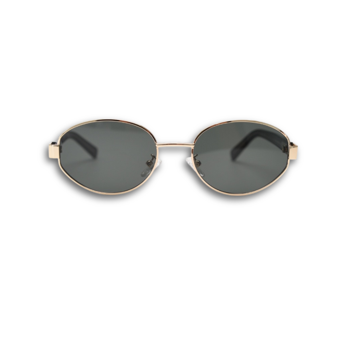 Pink Baby Hollis black sunglasses with sleek frame and tinted lenses, stylish eyewear for sun protection.