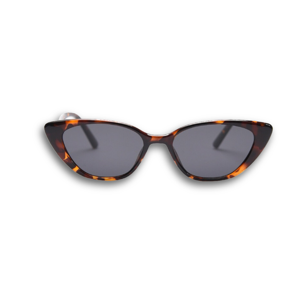 Pink Baby Juno tort polarized sunglasses with rounded frames and dark tinted lenses, stylish and protective for casual wear.