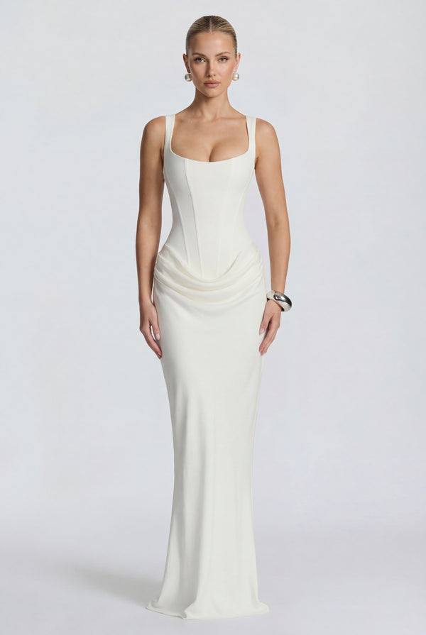Sirena Maxi Dress White