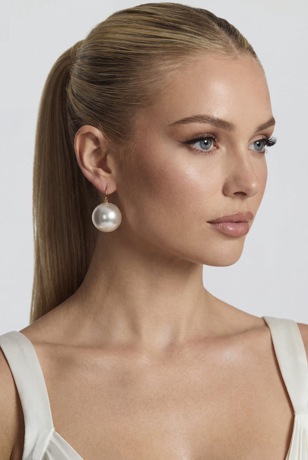 Aurelia Pearl Drop Earrings