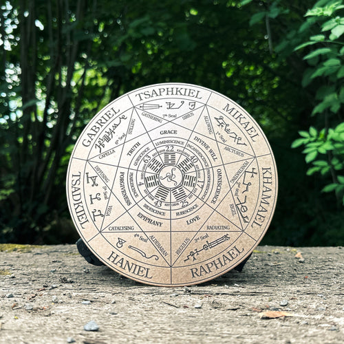 Seven Sacred Seals Angelic Mandala - Pink Baby