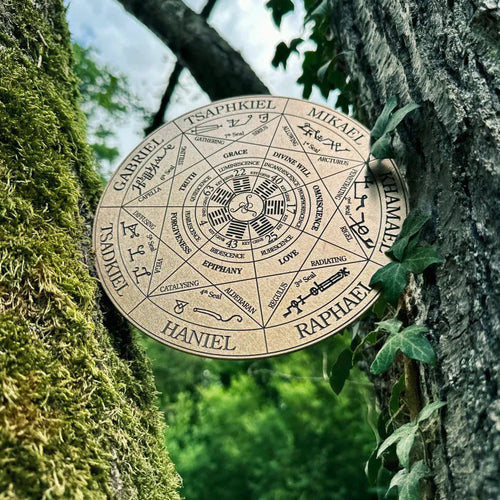 Seven Sacred Seals Angelic Mandala - Pink Baby